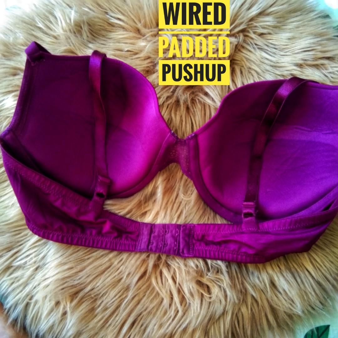 38d violet bra, Women's Fashion, New Undergarments & Loungewear on Carousell