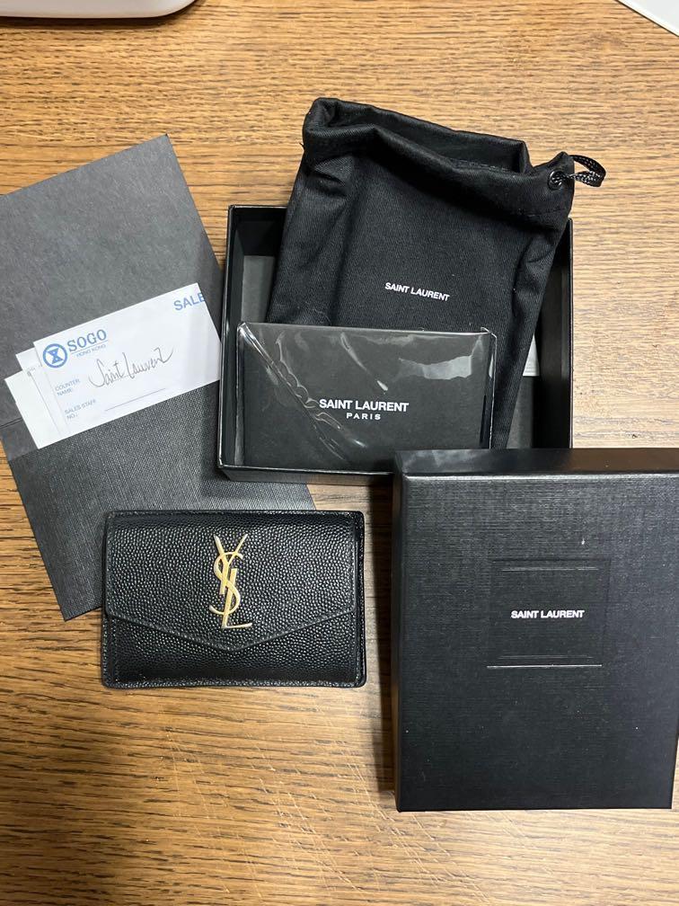 Ysl card holder sale