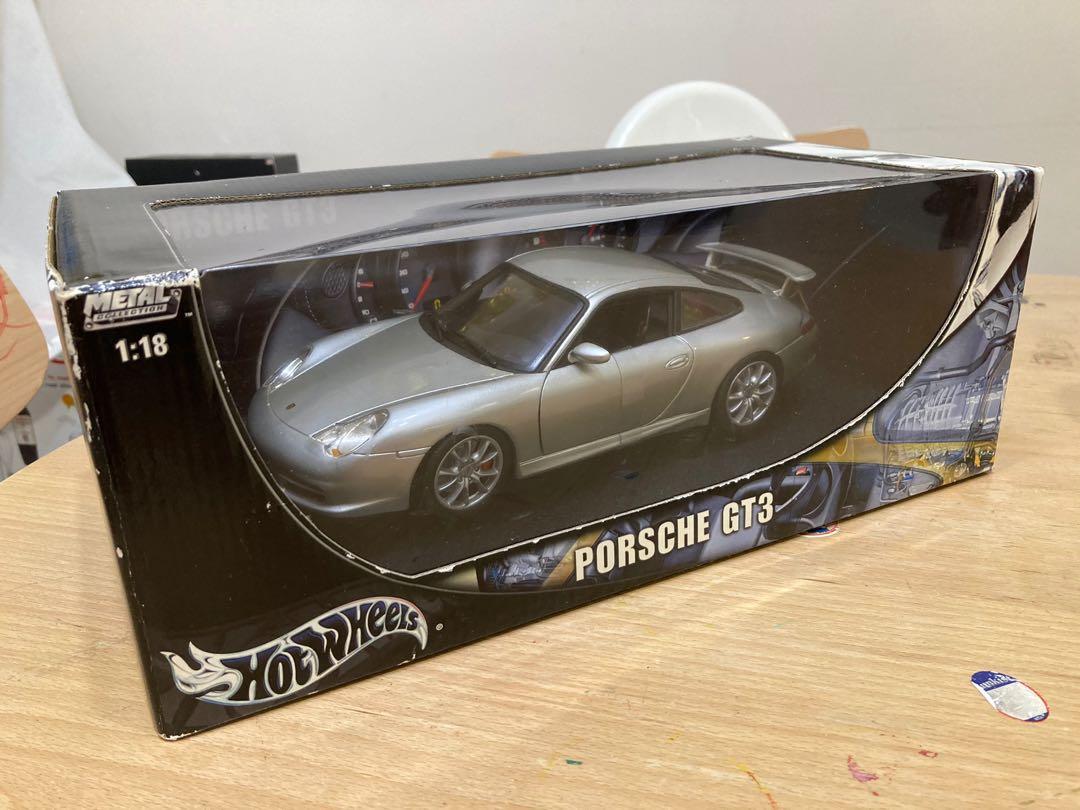 近全新Hot Wheels 1:18 Porsche 911 GT3, 興趣及遊戲, 玩具& 遊戲類