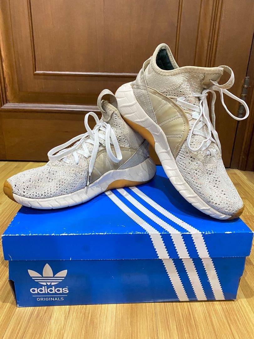 Adidas originals tubular rise sneakers in deals beige cq1378