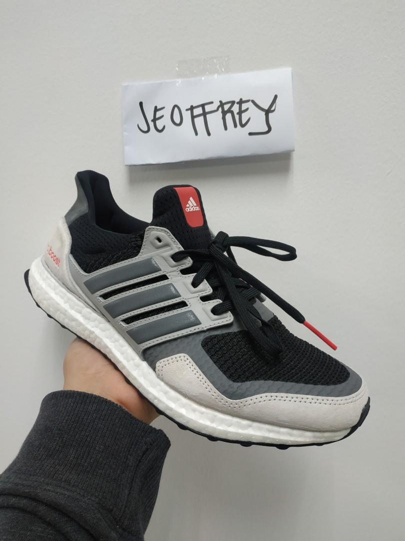 Adidas ultra boost s&l black grey power top red