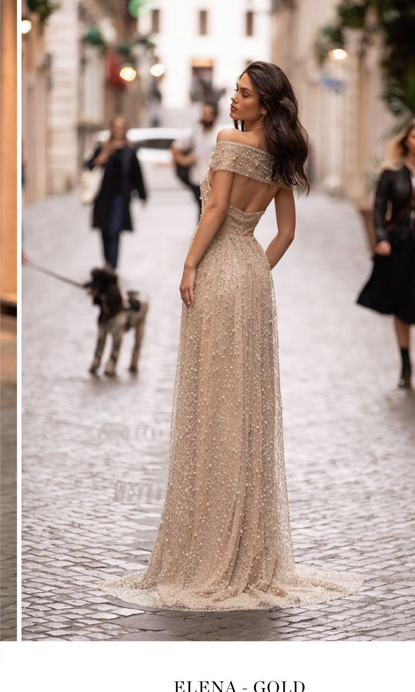Alamour label Elena gown XXS, Women's Fashion, Dresses & Sets ...