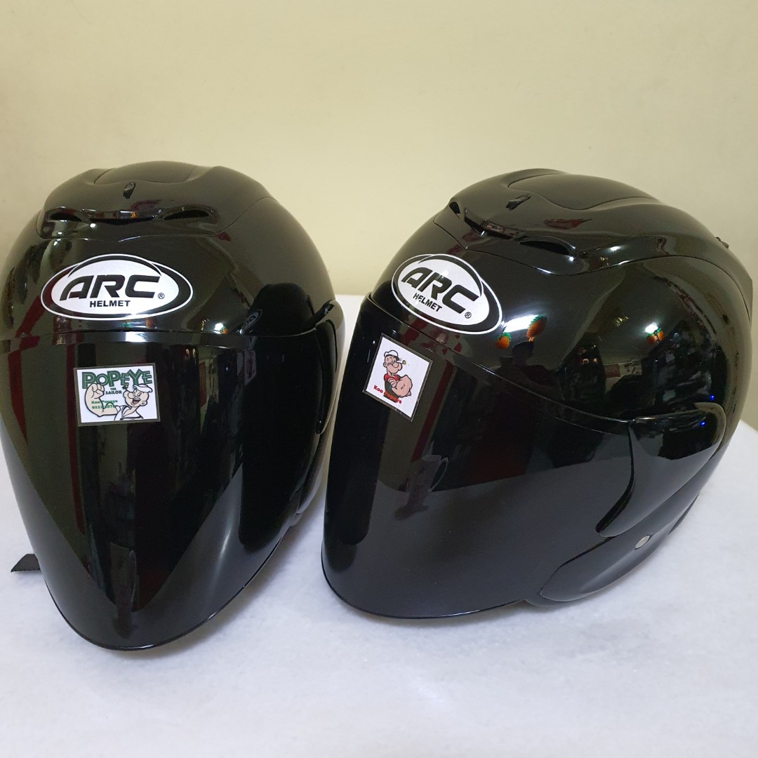 ARC RITZ HELMET BLACK COLOUR 