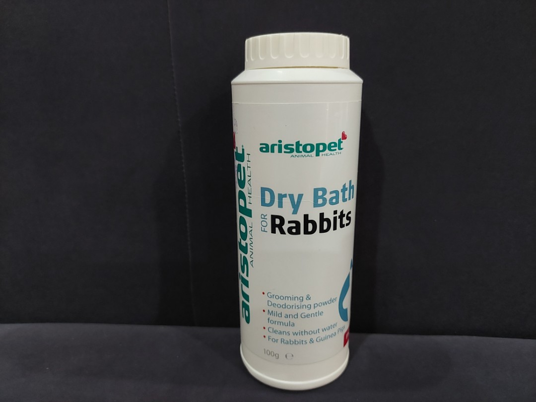 Aristopet Dry bath for rabbit/ Guinea Pig 100g, Pet Supplies, Health