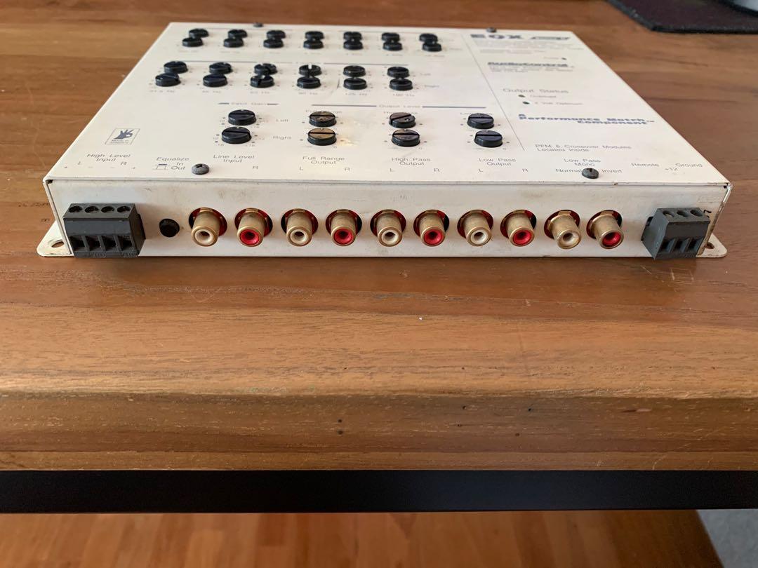 AudioControl EQX Series II Equalizer Electronic Crossover , Auto