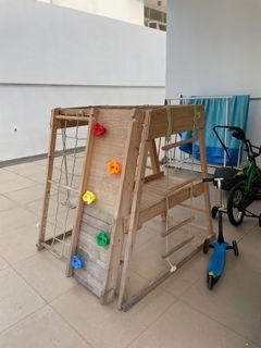 Baby gym climbing frame