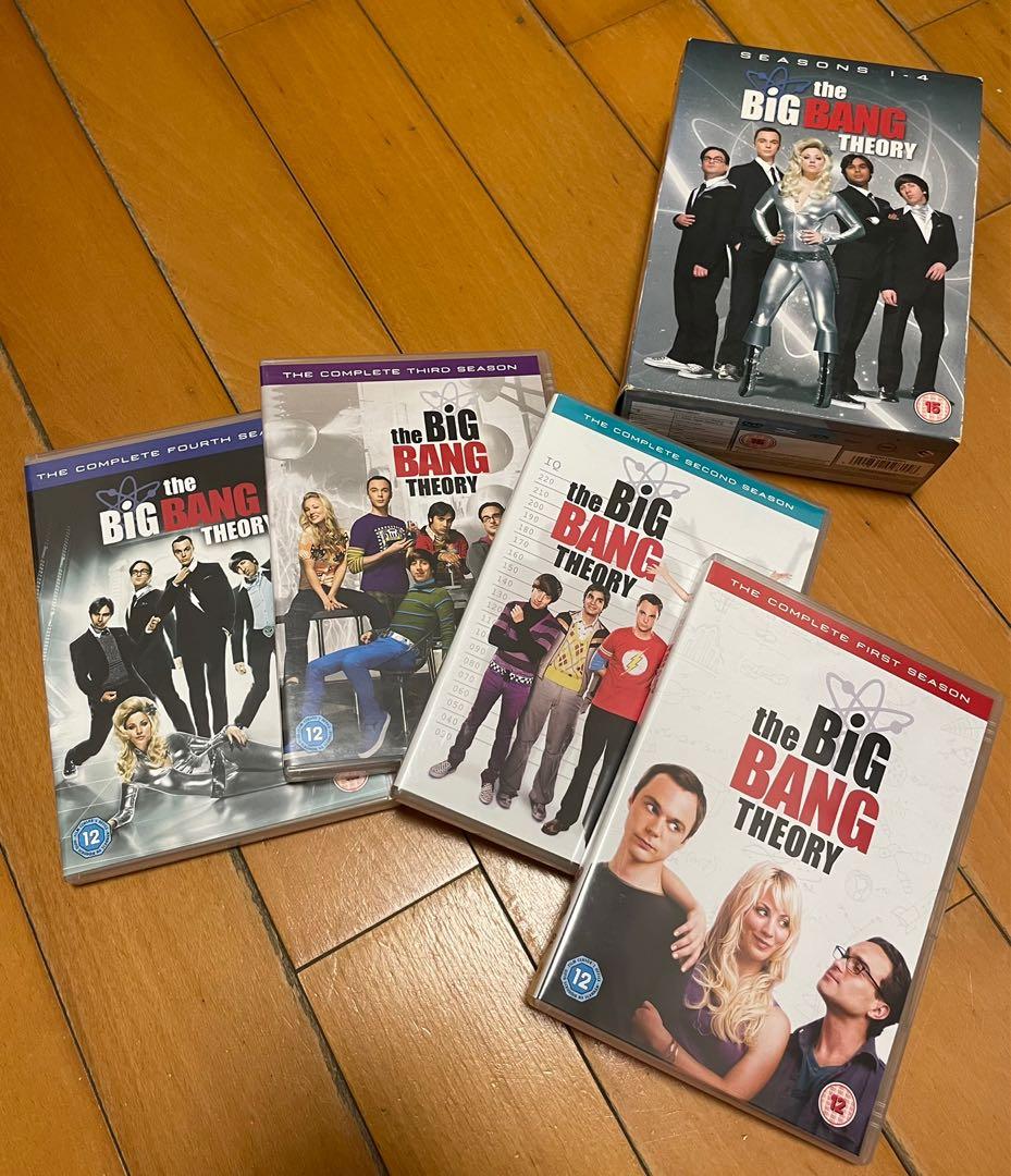 Big Bang Theory Seasons 1 4 DVDs CD DVD big-bang-theory-seasons-1-4-dvds-cd-dvd