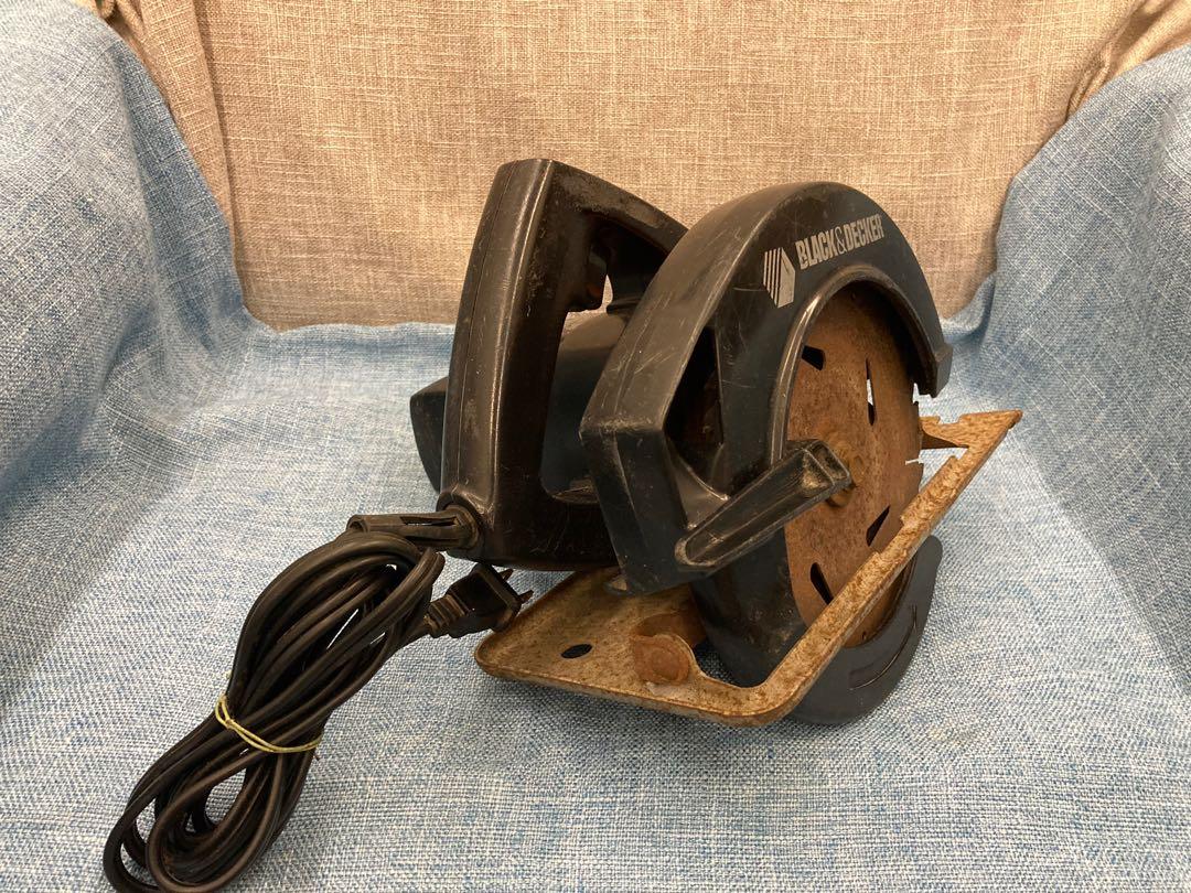 BLACK&DECKER 美國製 7308 切割機 線切機（ 1 1/2HP) 功能正常, 家具及居家用品, 家具, 其他居家傢俱在旋轉拍賣