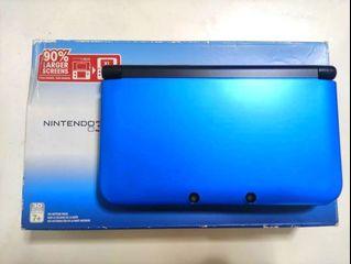 Blue Nintendo 3DS XL with Original Box
