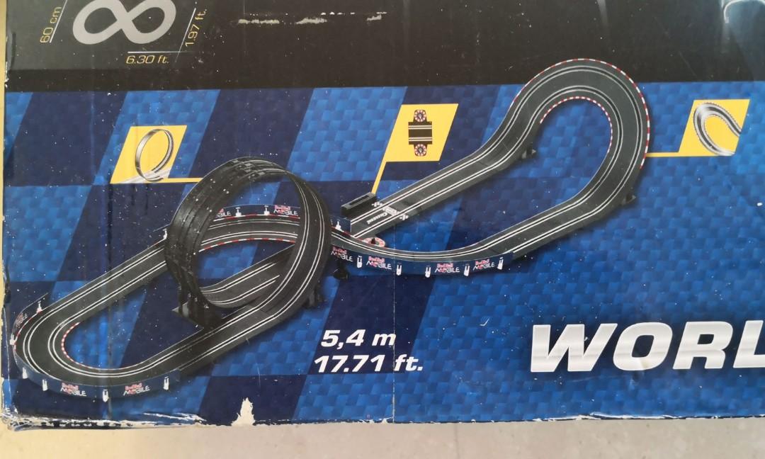 Carrera slot car, F1 race track, red bulls formula 1, Hobbies & Toys
