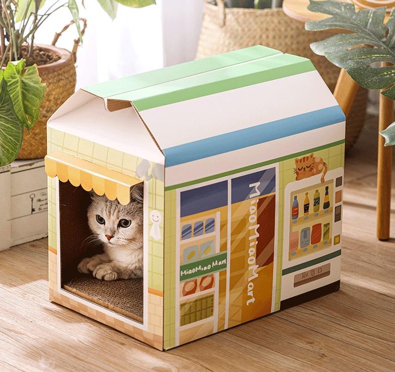 Cat Scratch Board Cat s Mart Scratcher Corrugated Paper Cat Scratching Board