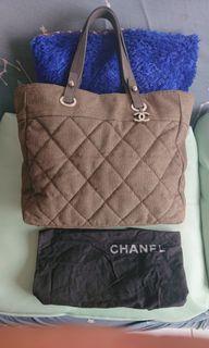 Chanel biarritz tote💯% authentic mulus seperti baru 34x30