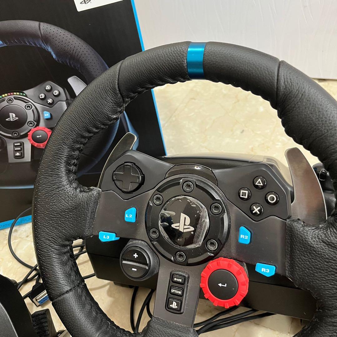 CHEAP Logitech G29 + H shifter + Paddle Shifter mod (removable) + S5
