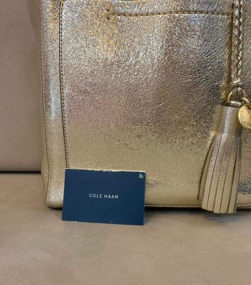 Cole Haan Leather Tote Bag Luxury Bags Wallets on Carousell