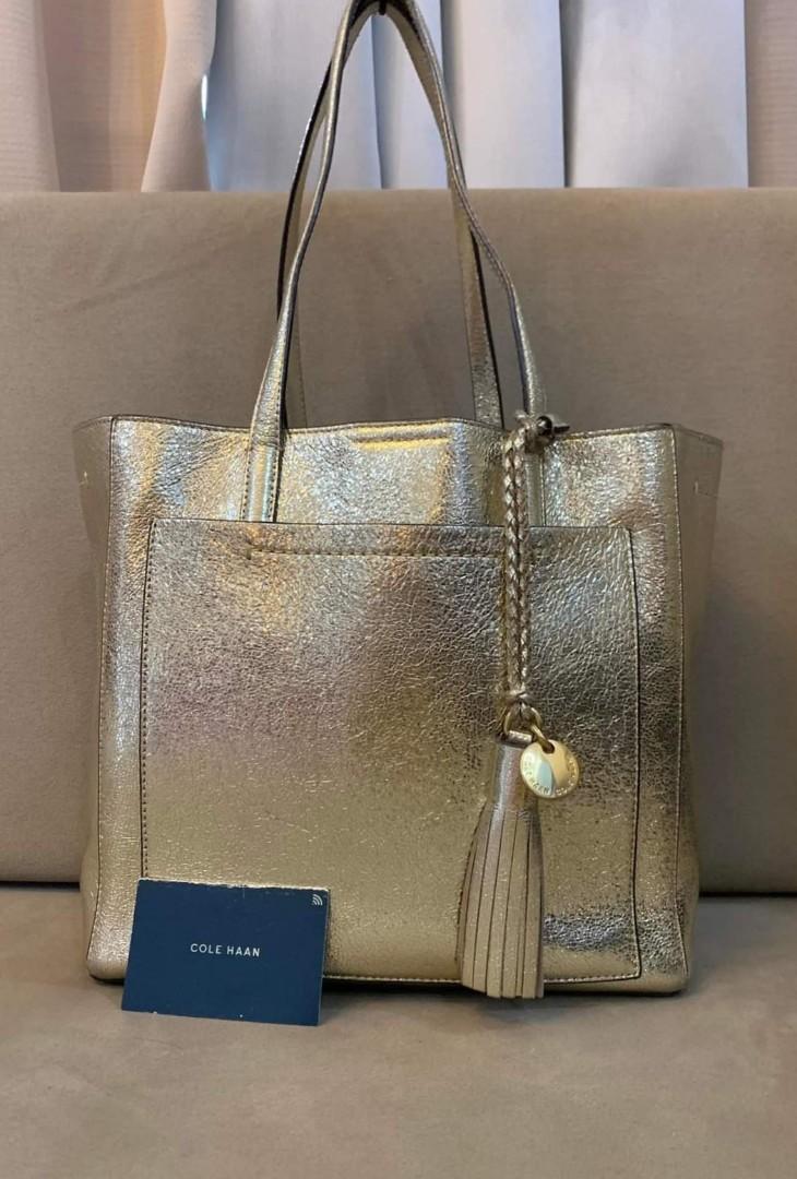Cole haan leather tote outlet