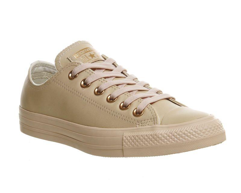 Converse All Star Low Leather Rose Tan UK 5 Women s Fashion Footwear Sneakers on Carousell