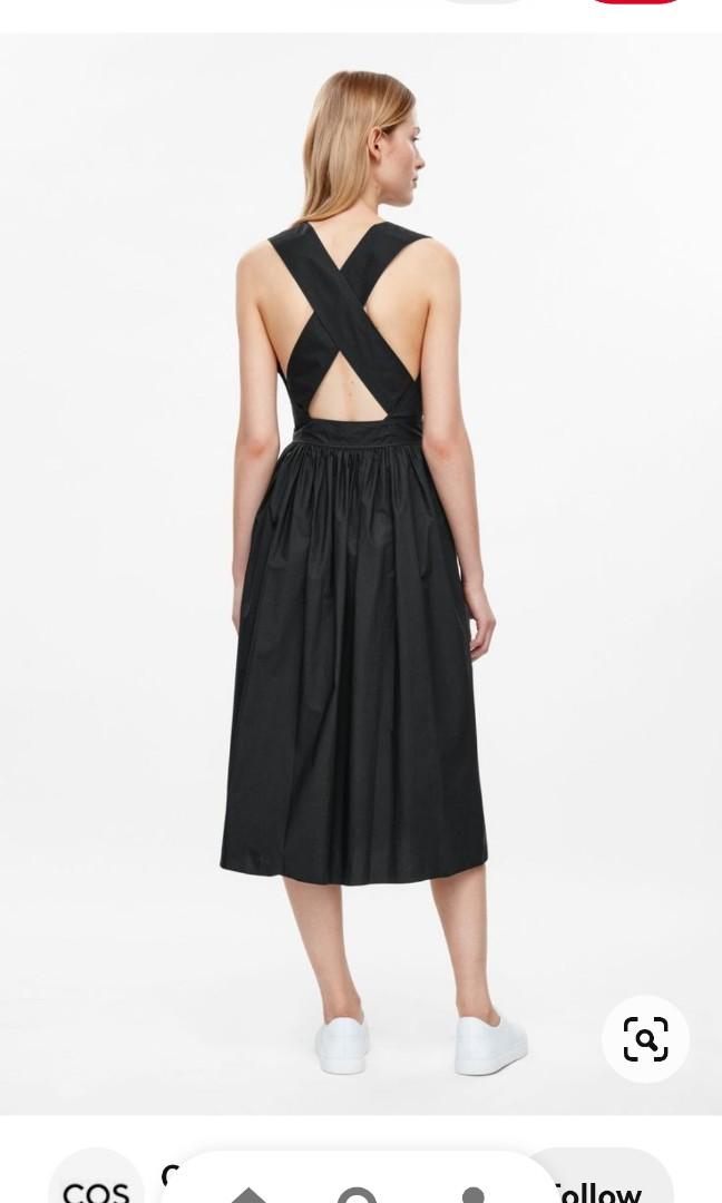 Cos cross back dress clearance