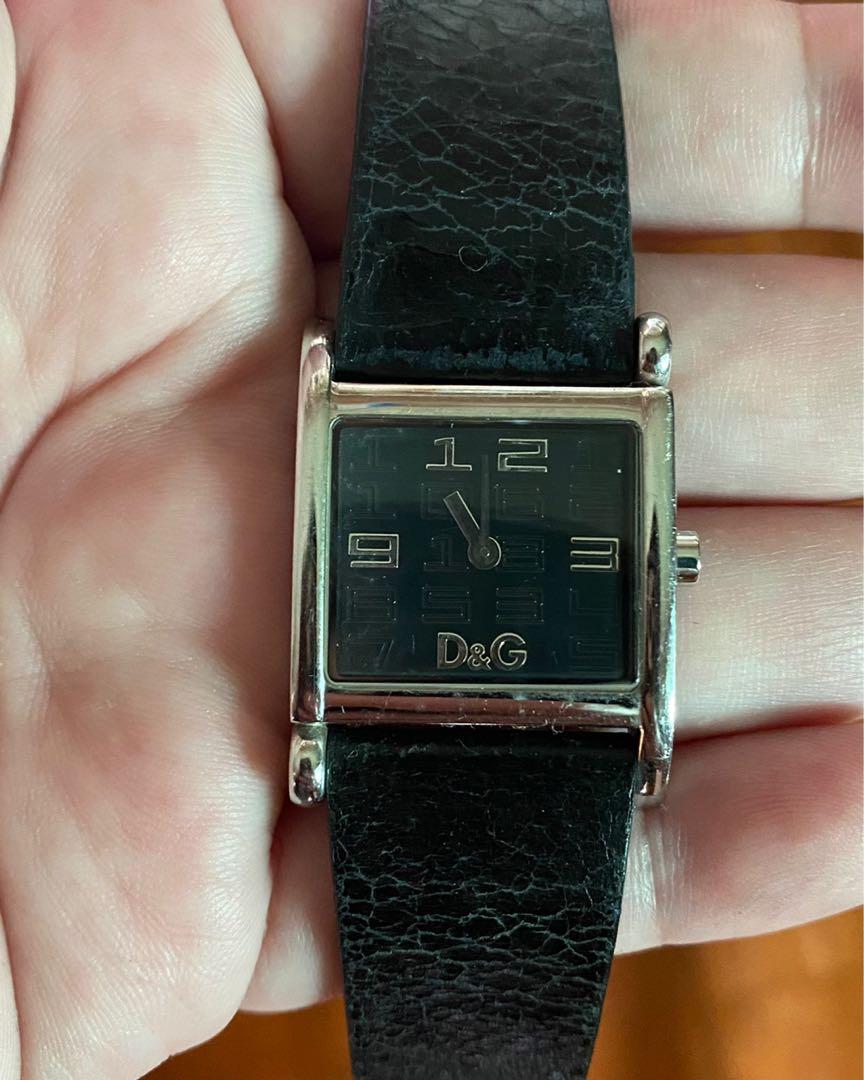 D&g watch leather 2025 strap