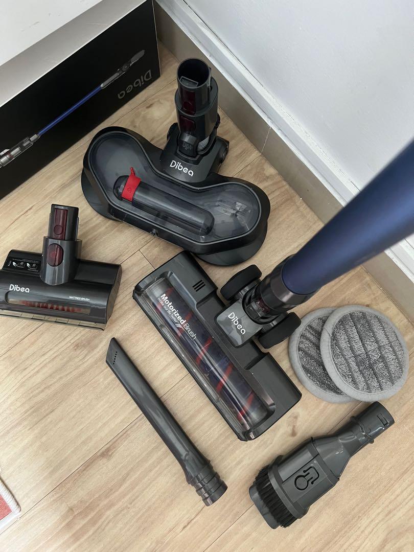 Dibea Vacuum Cleaner with mop Cordless FC20, TV & Home Appliances