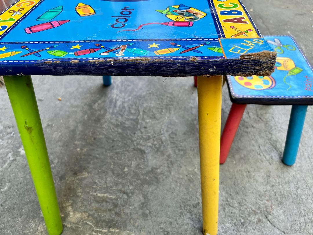 Elmo kids hot sale table