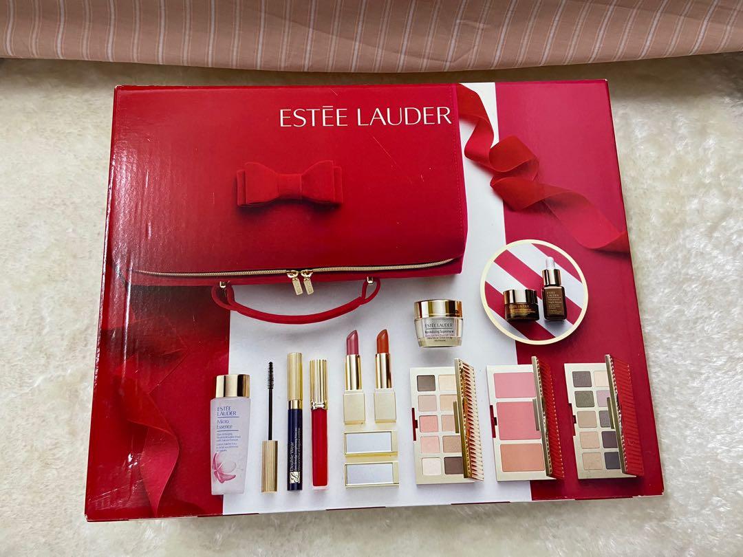 ESTEE LAUDER Christmas LIMITED EDITION 32 Beauty Essentials Cosmetic gift