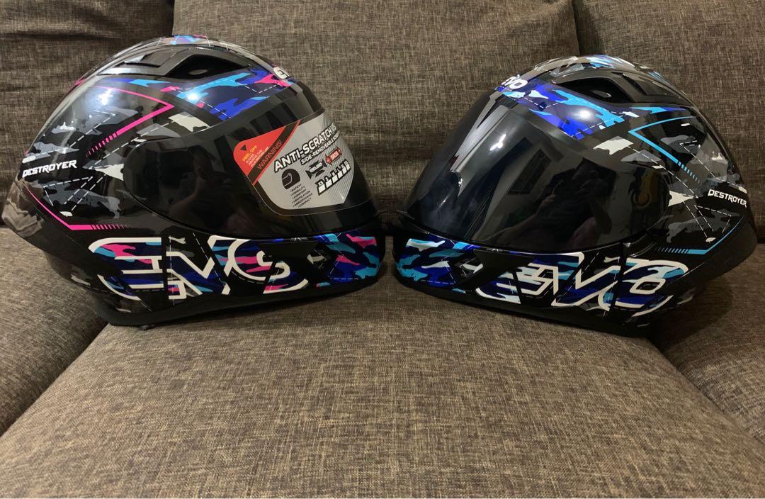 EVO Destroyer Helmet SVX-1, Motorbikes 