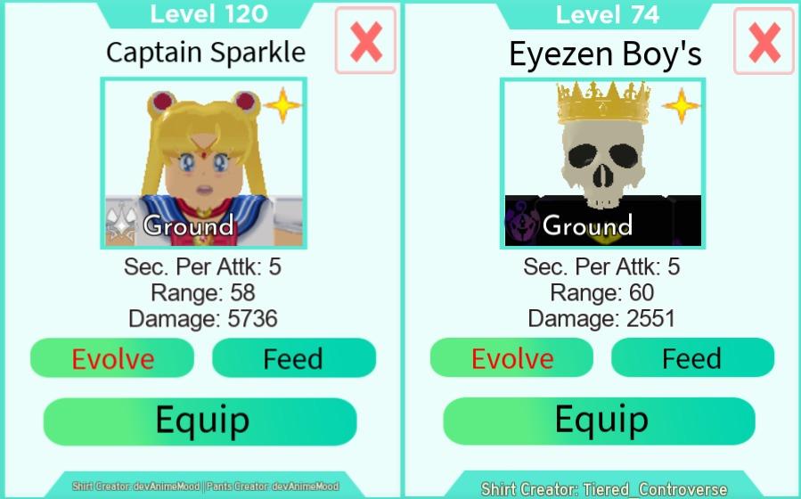 Eyezen Boy's + Captain Sparkle astd all star tower defense, 其他, 其他