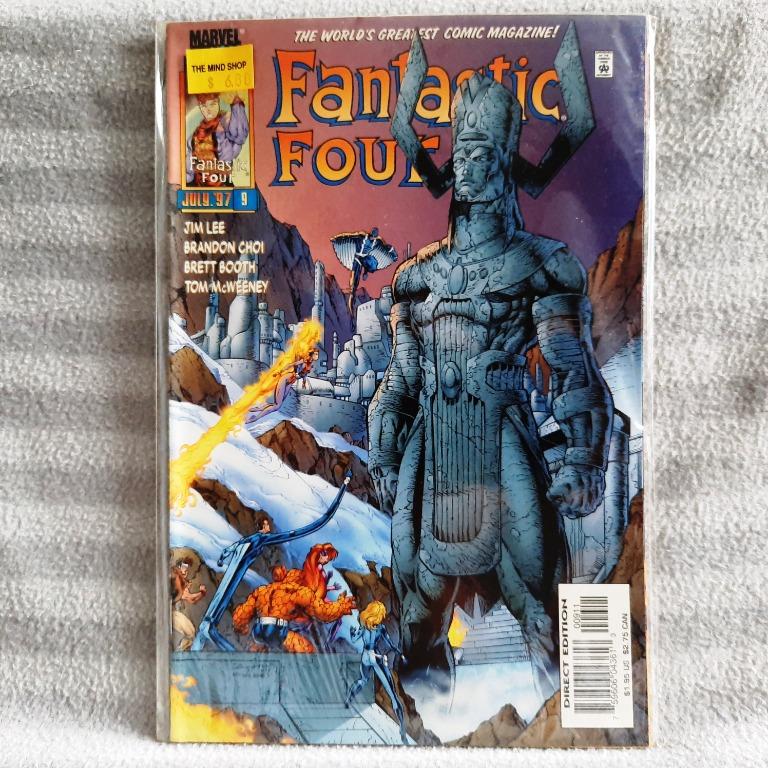 Jim Lee VF / NM Fantastic Four 1997 6 Marvel / Wildstorm vol 2 