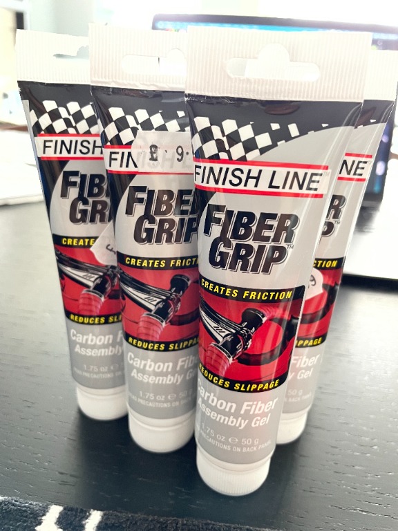 Finish Line carbon Fiber Grip (50g), Sports Equipment, Bicycles & Parts ...