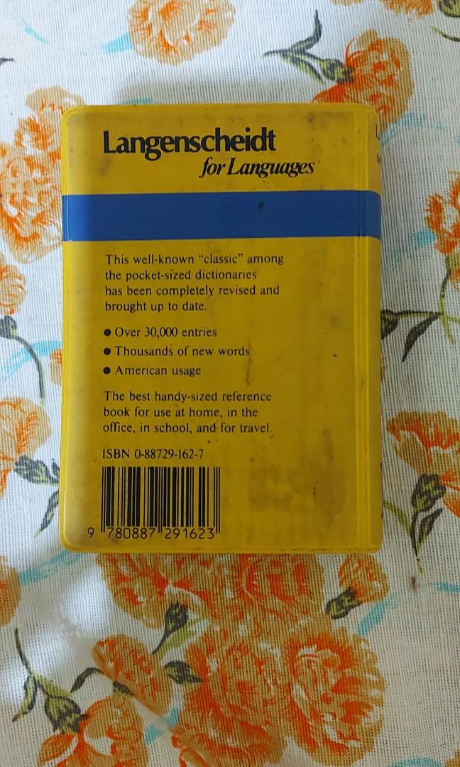 French dictionary (Category: Textbooks) located in Santa Rosa. Submitted by cristine83 (Listing ID 1160523118, Image 2). Description: English and French pocket dictionary.