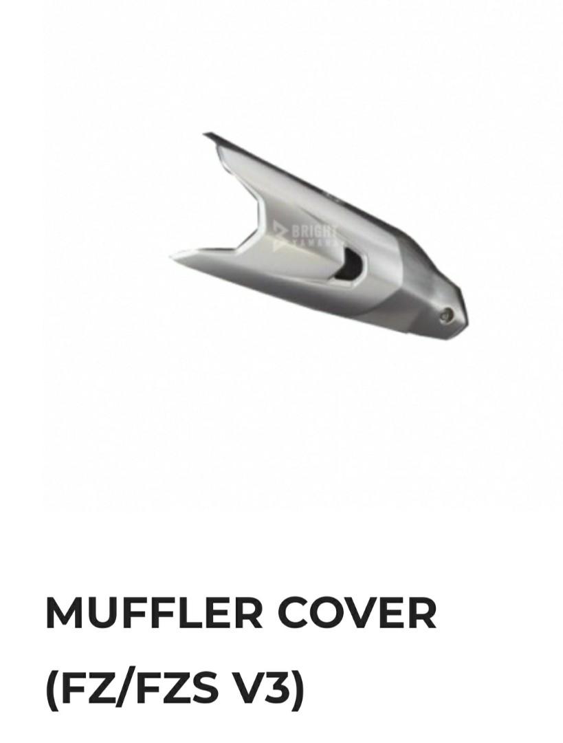 FZ FZS V3 Muffler Cover Motorcycles Motorcycle Accessories on