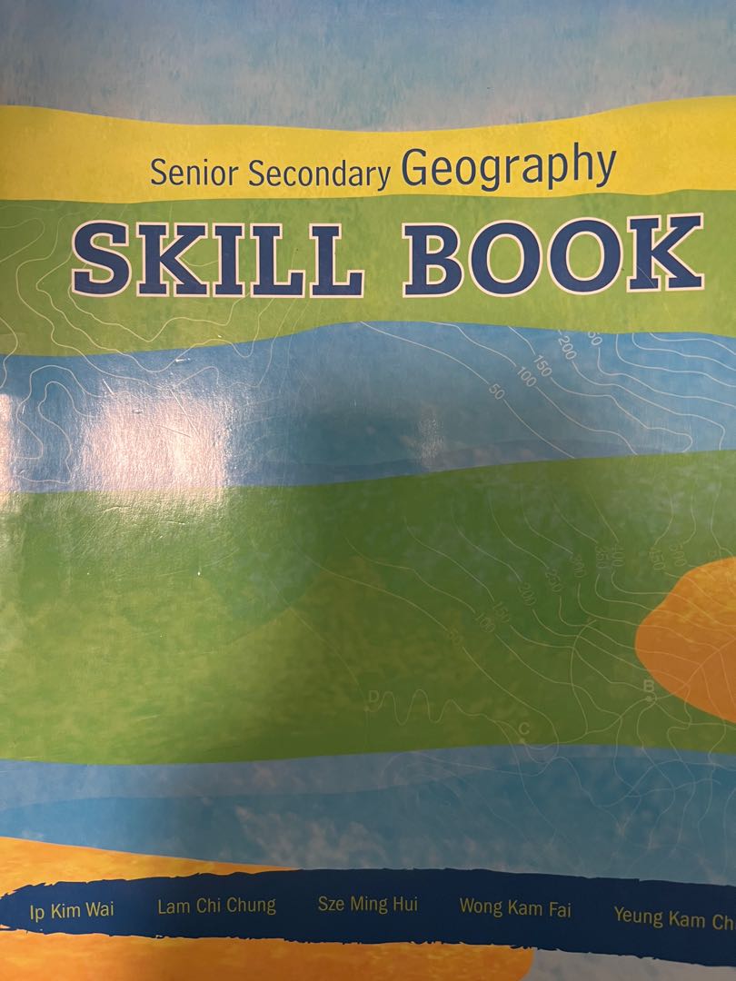 Geography Senior Secondary Skill Book(Map reading), 興趣及遊戲, 書本 & 文具, 教科書