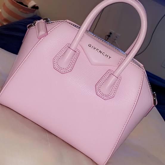 Givenchy Pink Mini Antigona Bag Condition: 9.2/10 Preowned Condition  Inclusions: Comes with dust bag, care booklet Dimensions: 8.6”L x 7.2”H x  5”D, Luxury, Bags & Wallets on Carousell