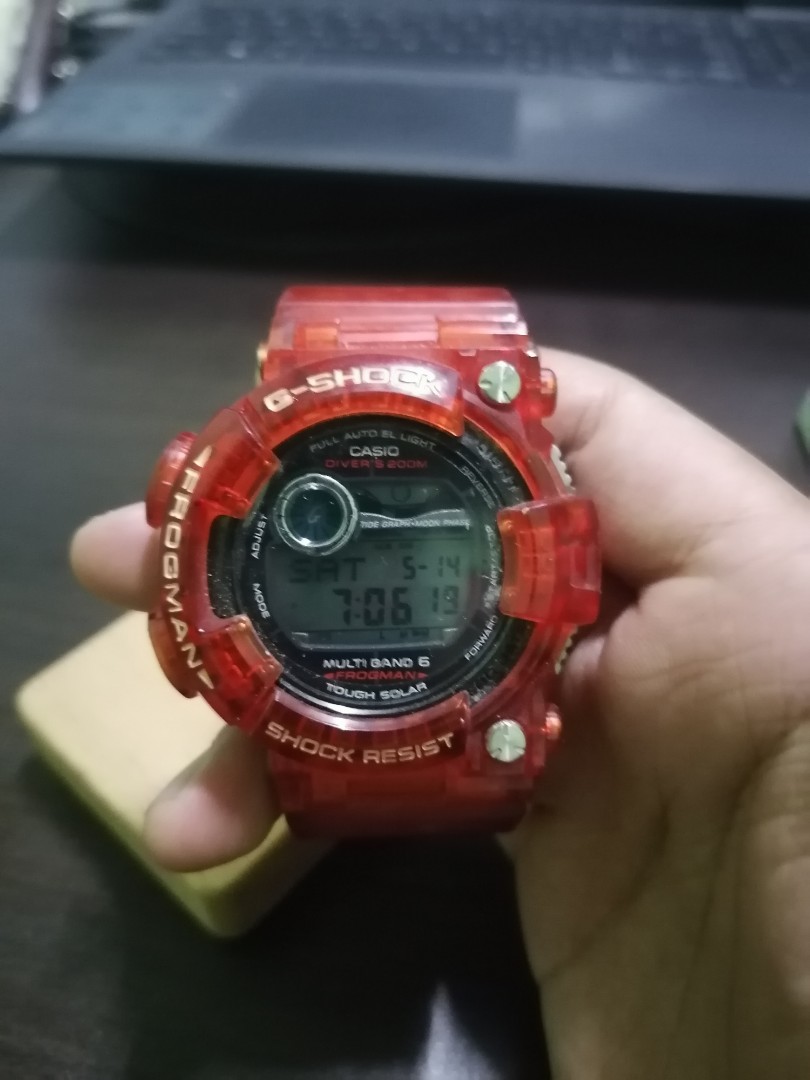 Gshock frogman murakami copy Men s Fashion Watches Accessories