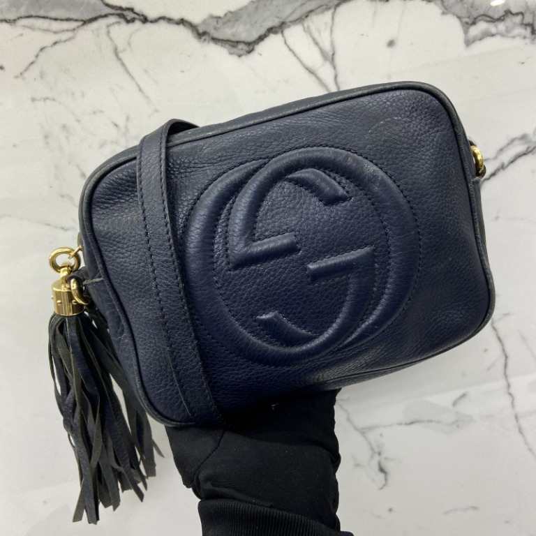 Gucci soho disco bag navy new arrivals