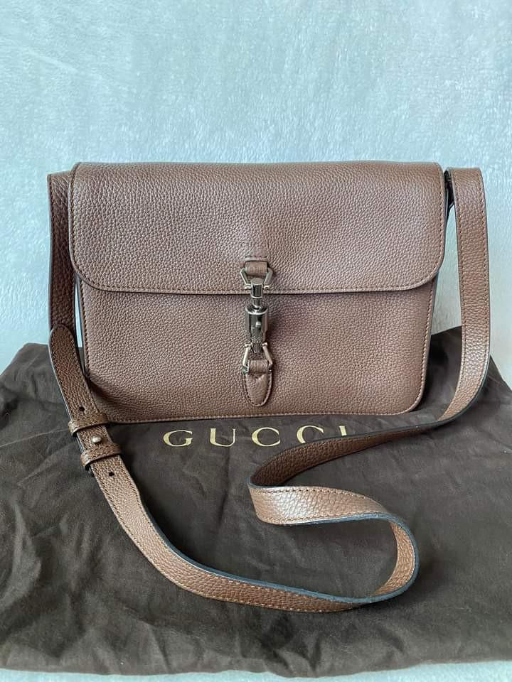 Gucci jackie soft leather shoulder bag sale