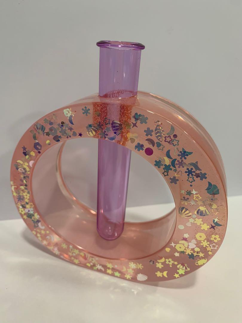 Handcraft Epoxy resins propagation / flower vase display with test tube