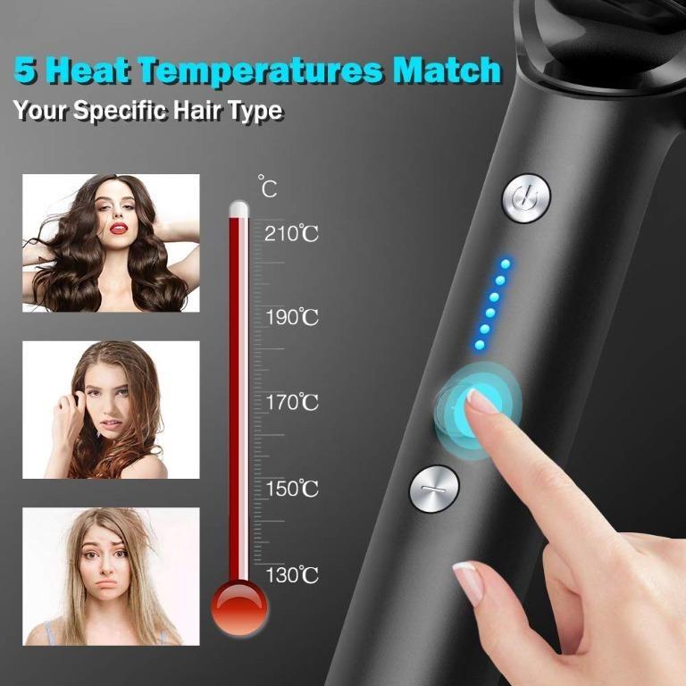 Heated Straightening Brush CNXUS Smoothing Hair Brush Anti