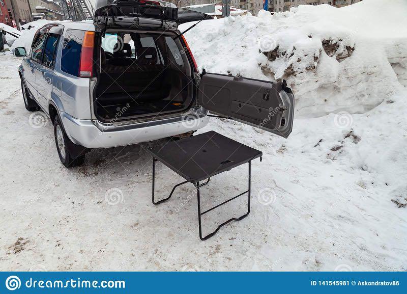 Honda CR-V foldable picnic table, Auto Accessories on Carousell