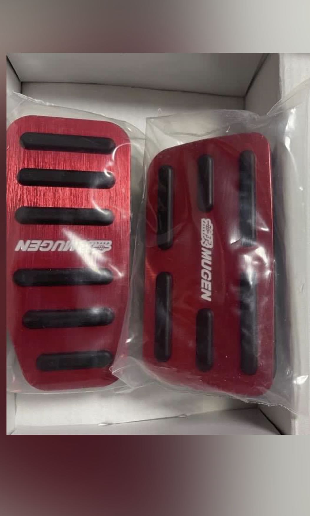 Honda Foot Pedal Cover Mugen, Car Accessories, Accessories on Carousell