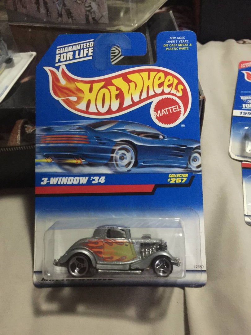 1991 Hot Wheels 3 Window '34 #257, Hobbies & Toys, Toys & Games on ...