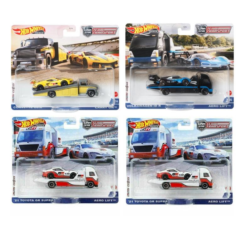Hot Wheels Team Transport Wave 4 2021 Vehicle Set of 4 Die cast