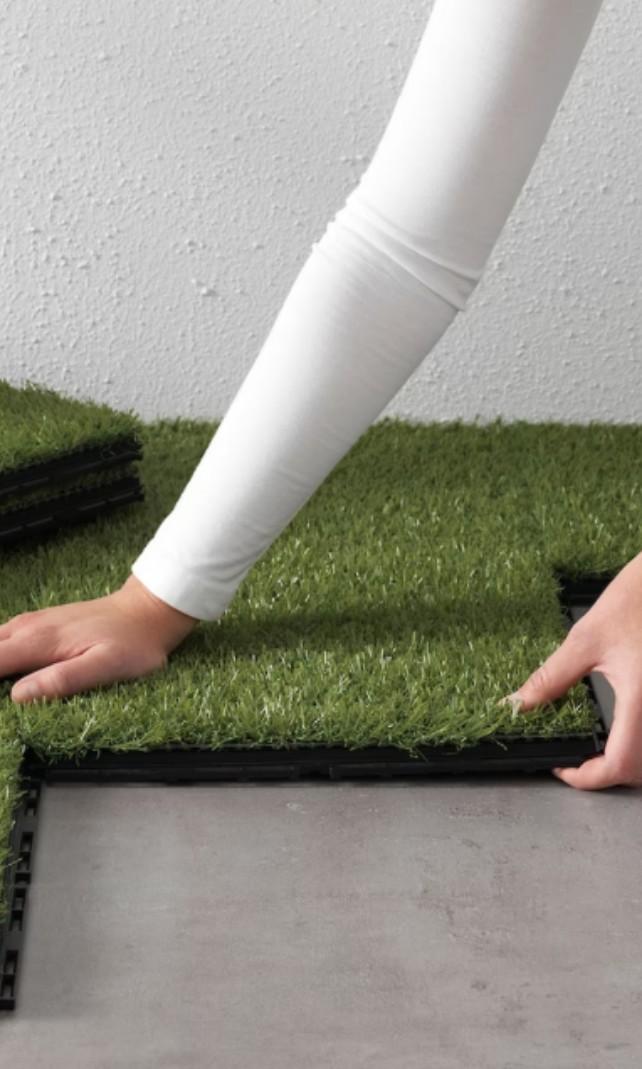 Ikea Artificial Grass Flooring, Furniture & Home Living, Home Decor