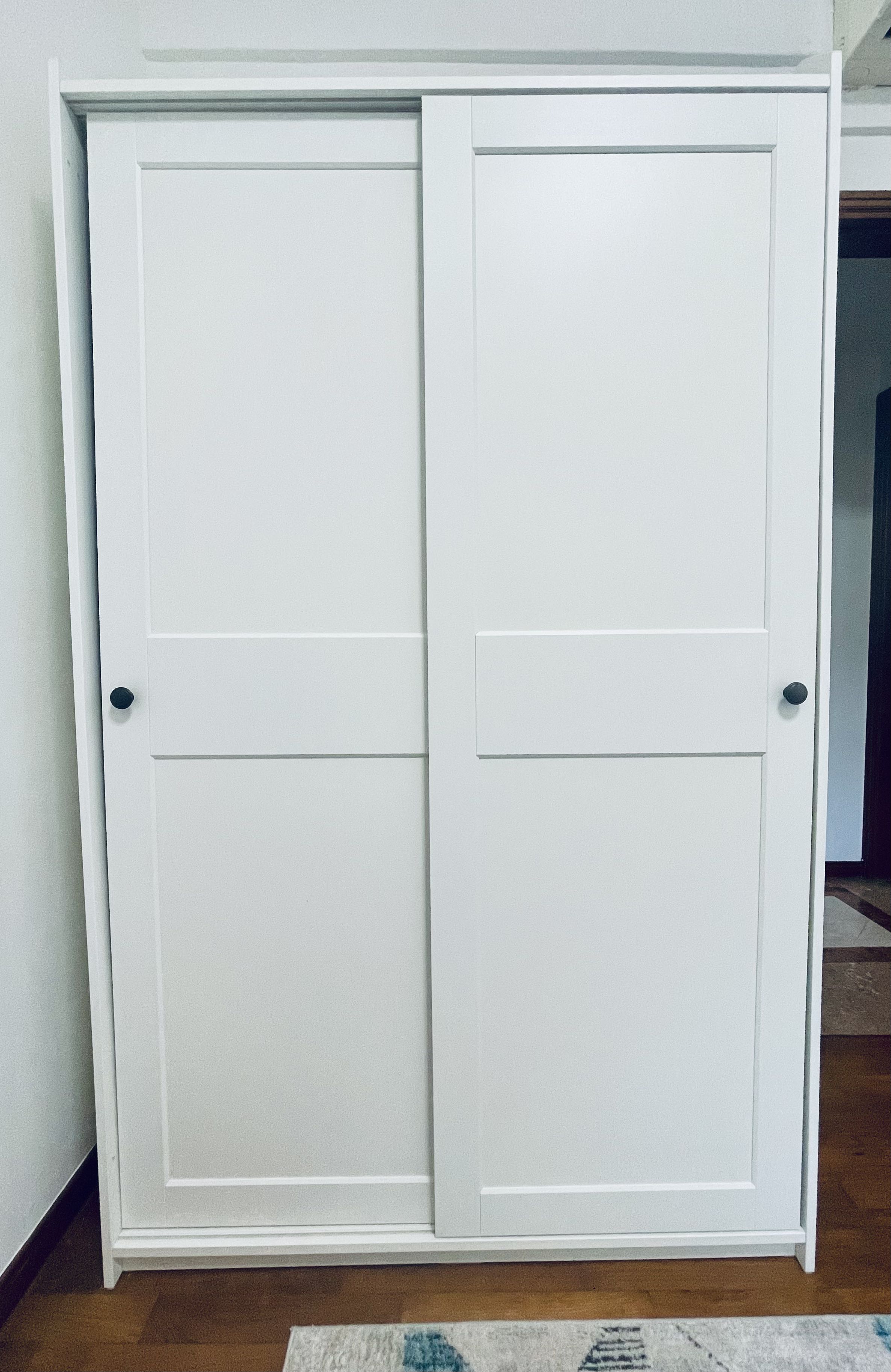 IKEA Hauga Wardrobe (white) for sale!, Furniture & Home Living