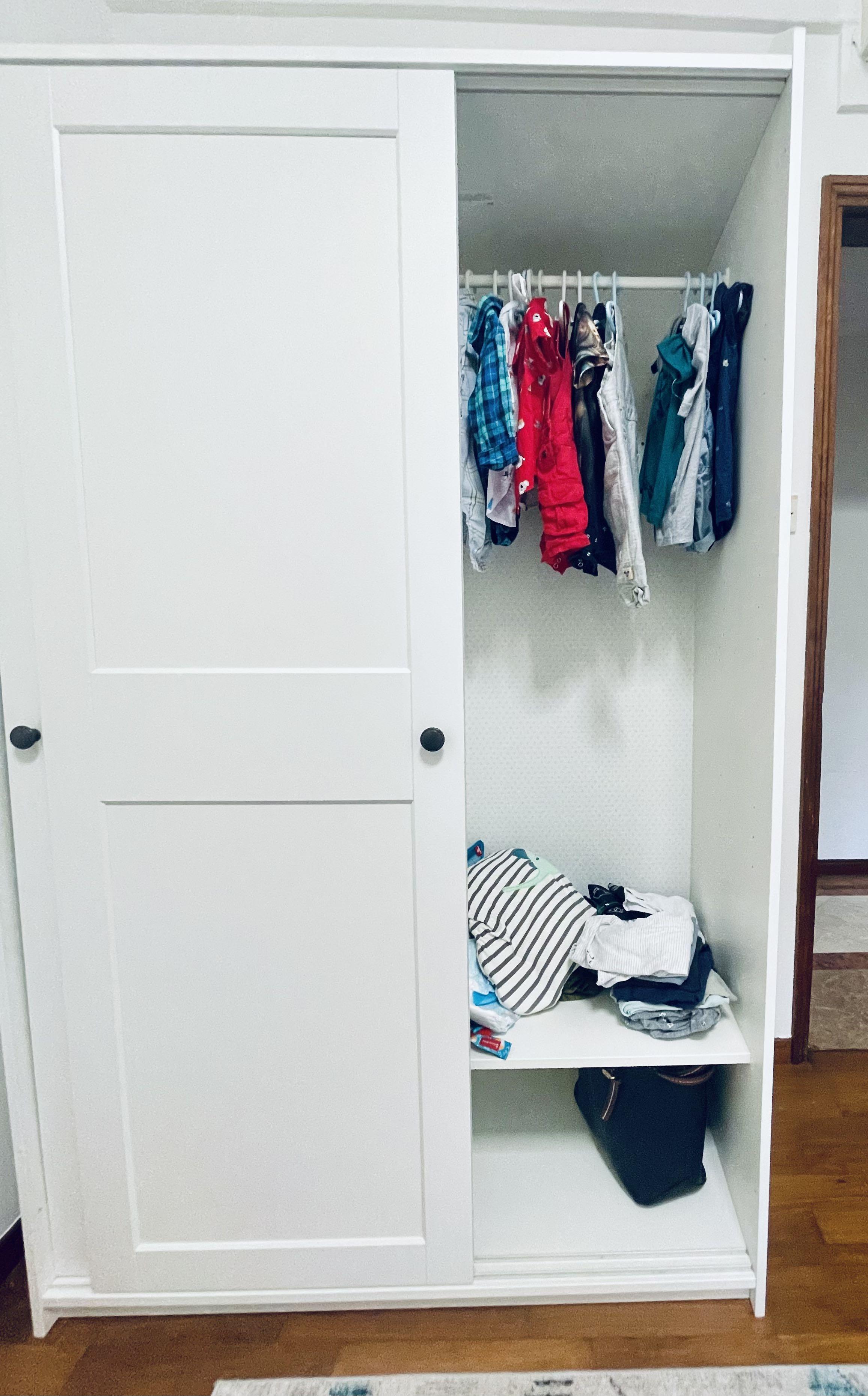 IKEA Hauga Wardrobe (white) for sale!, Furniture & Home Living