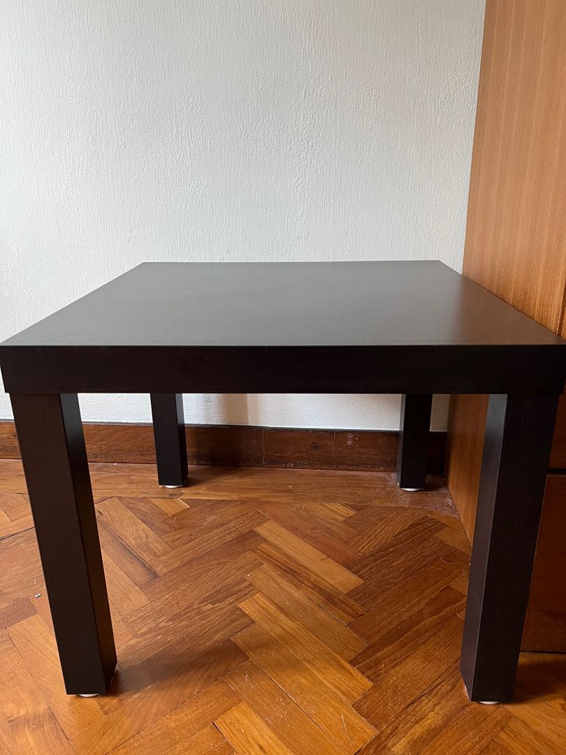 IKEA Little Black Table, Furniture & Home Living, Furniture, Tables