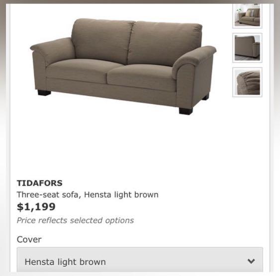 Tidafors on sale 3 seater
