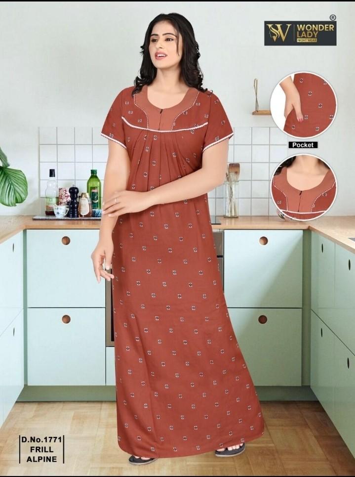 Indian branded nighty size XL and 2XL