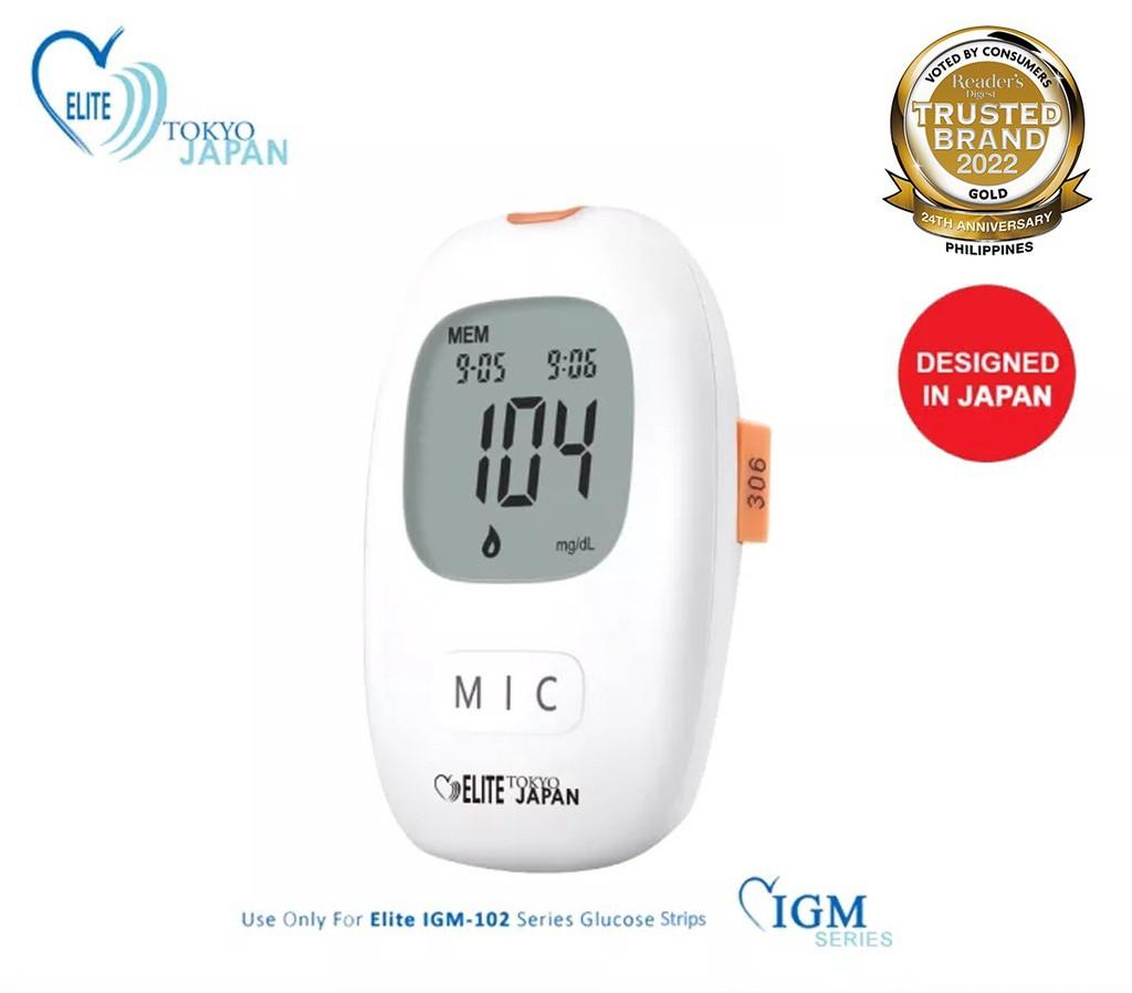 Indoplas Elite Tokyo Japan Blood Glucose Meter Monitoring