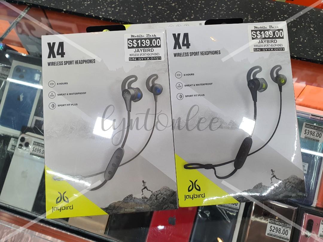 Jaybird X4 Wireless Sport Headphone Brand new sealed sets Sweat Waterproof Clearence Sales Audio Headphones Headsets on Carousell